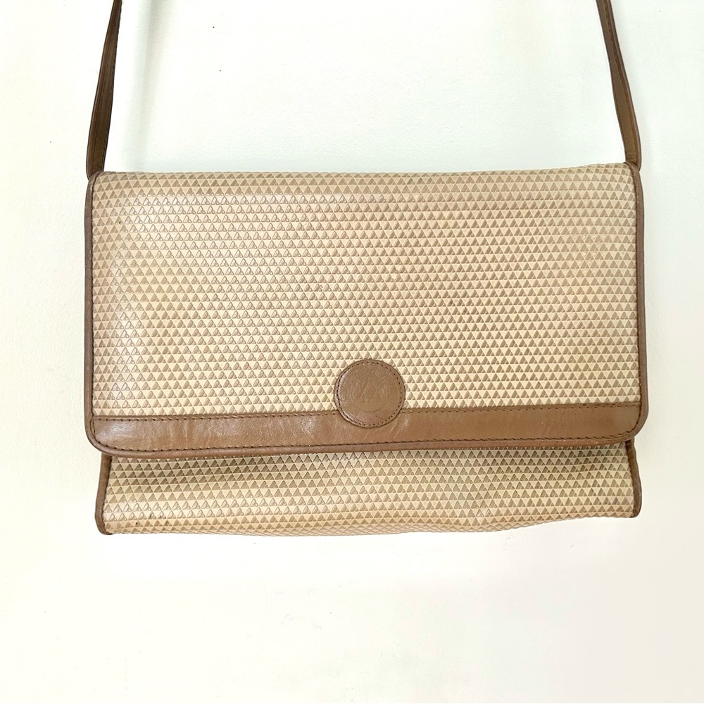 Vintage 80s Liz Claiborne Convertible Clutch Handbag